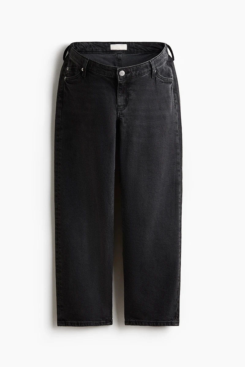 MAMA Straight Ankle Jeans