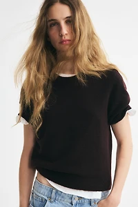 T-shirt en tricot