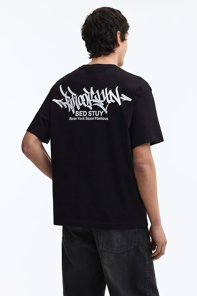 Loose Fit Printed T-shirt