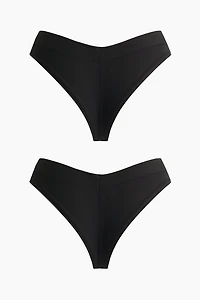 2-Pack Microfiber Brazilian Briefs