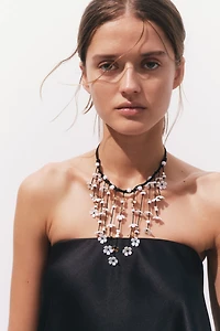Waterfall Cord Necklace