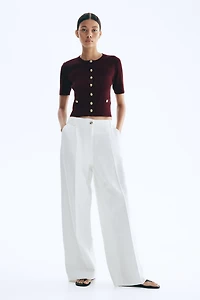Short-Sleeved Cardigan