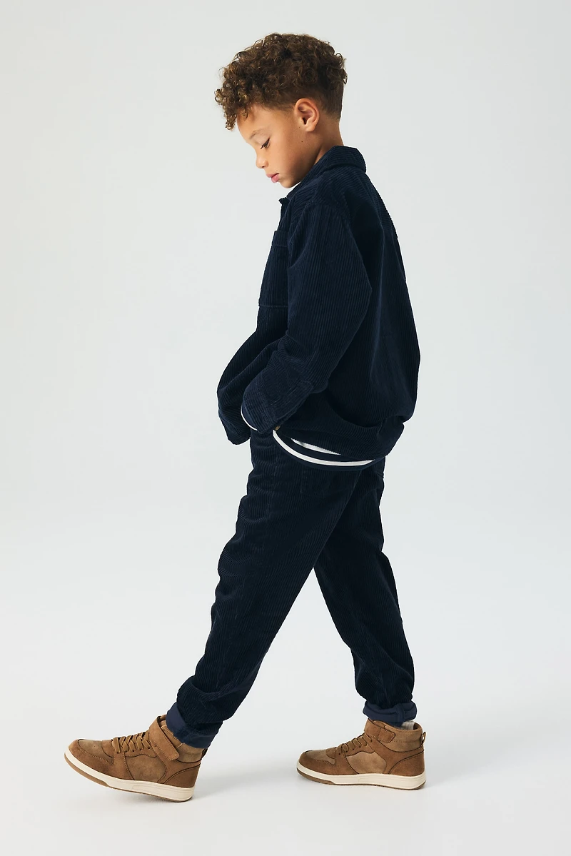 Pantalon en velours de coton côtelé