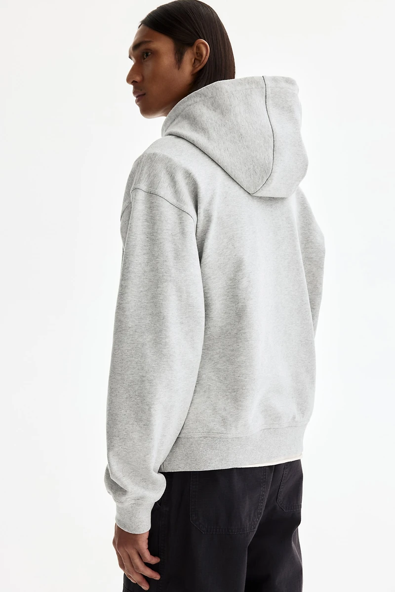 Loose-Fit Hoodie with Motif