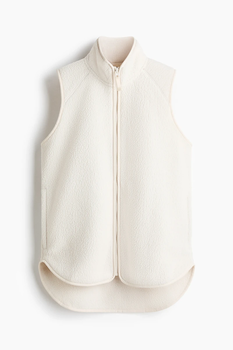 Regular-Fit Teddy Fleece Sports Vest