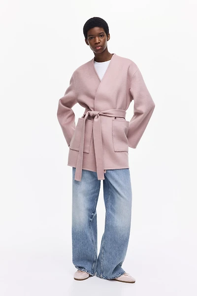 Handmade Wool-Blend Coat