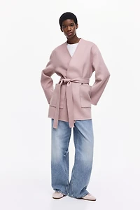 Handmade Wool-Blend Coat