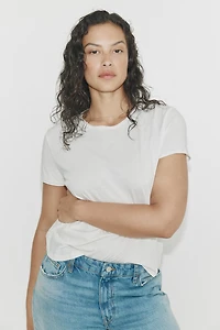 Rolled-Edge T-Shirt