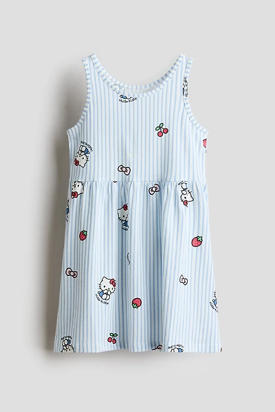 Robe imprimée en coton