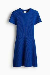 Rib-Knit Dress