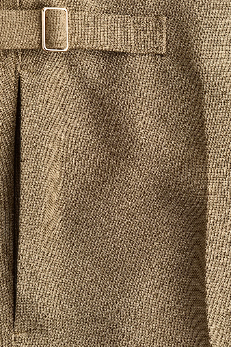 Wide-Leg Dress Pants