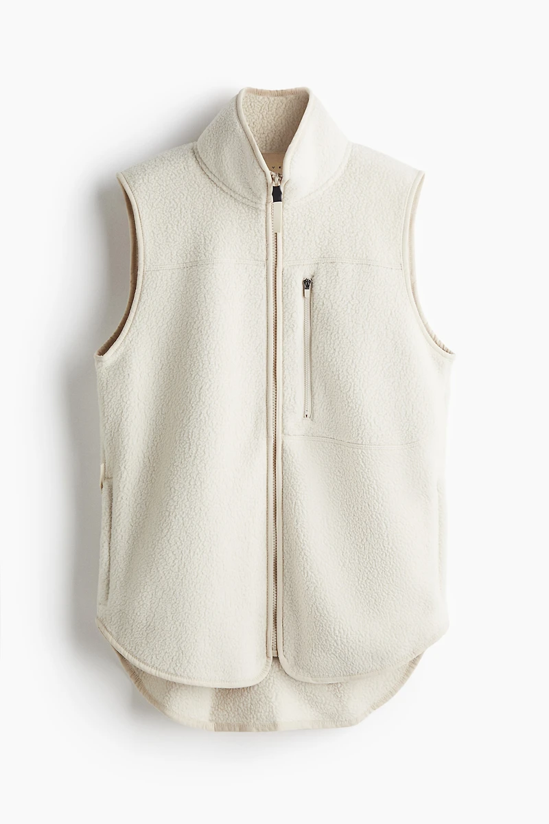 Veste de sport sans manches en polar