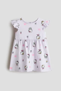 Printed Cotton Dress