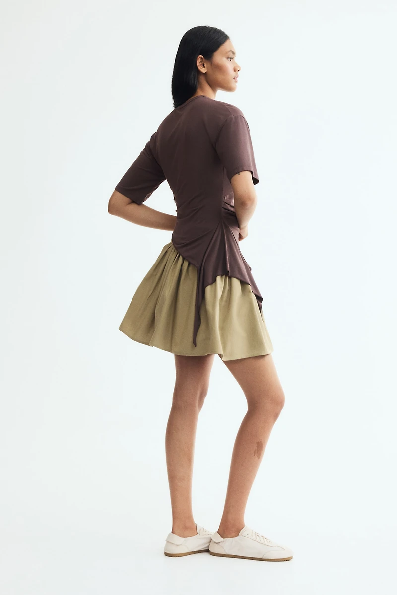 Draped-Panel Modal Top