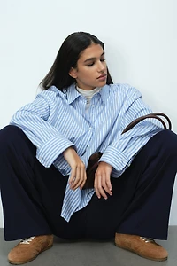 Oversized Poplin Shirt