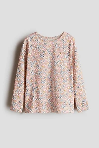 Haut en jersey imprimé