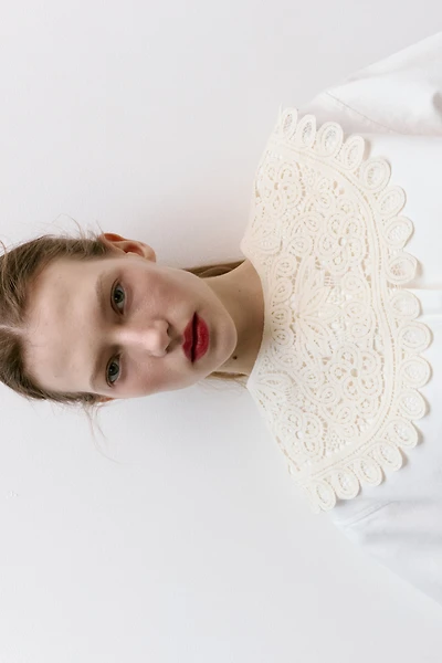 Crochet-Look Collar