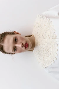 Crochet-Look Collar