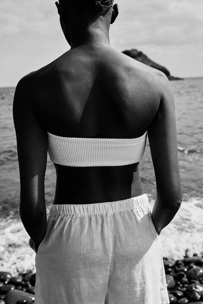 Linen Bermuda Shorts