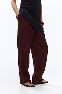 Pantalon sur mesure en lin