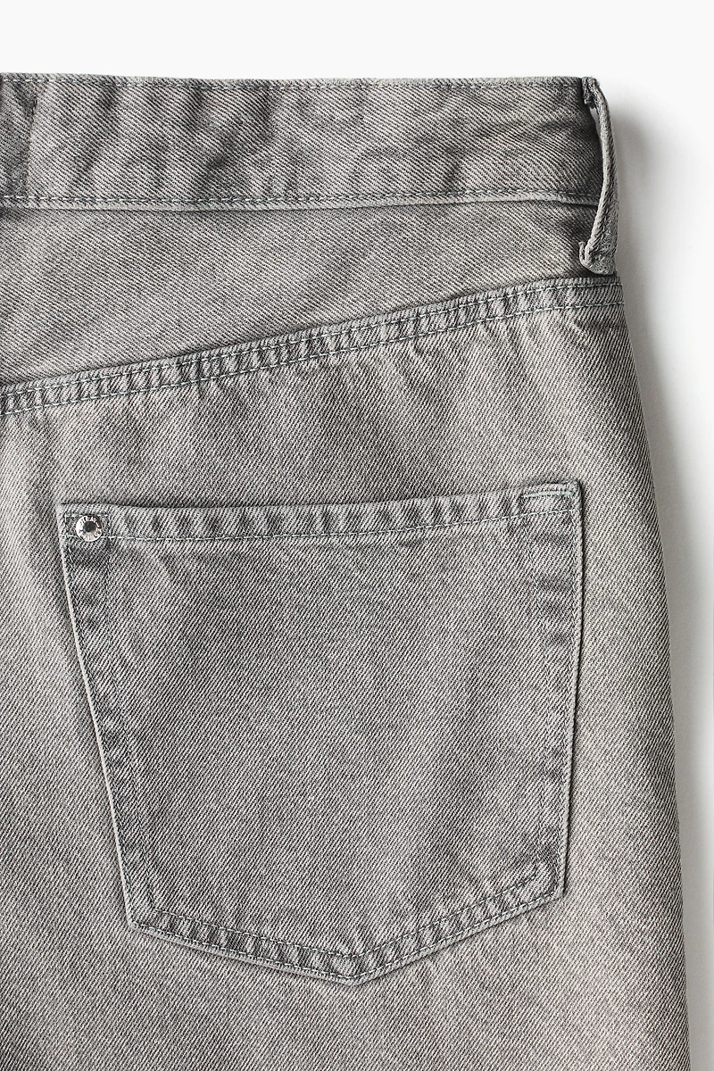Relaxed-Fit Denim Shorts