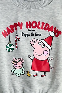 Sweatshirt with Printed Motif