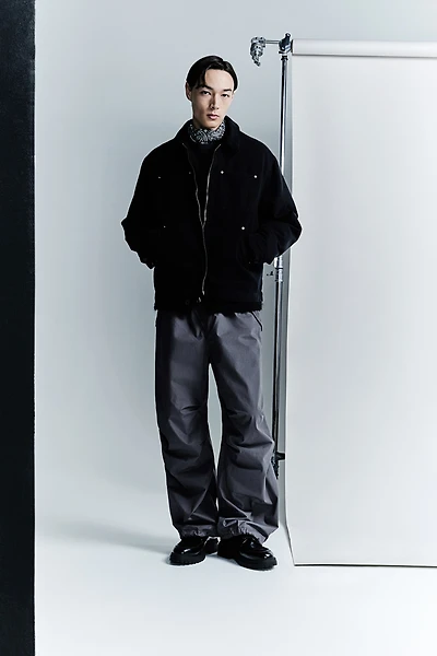 Loose Fit Parachute Pants