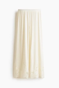 Pantalon de pyjama avec dentelle