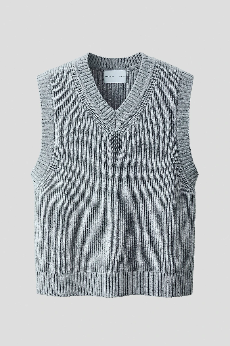 Débardeur en laine mélangée