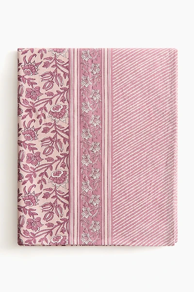 Patterned Cotton Tablecloth