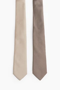 Lot de 2 cravates