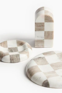 Grand plateau en marbre