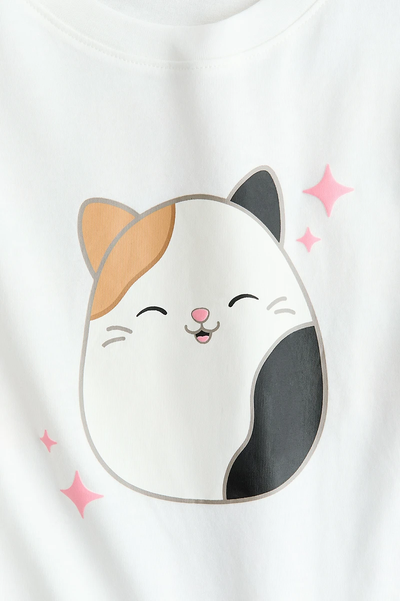 Loose-Fit Printed Cotton T-Shirt