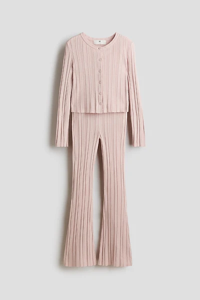 2-Piece Rib-Knit Set