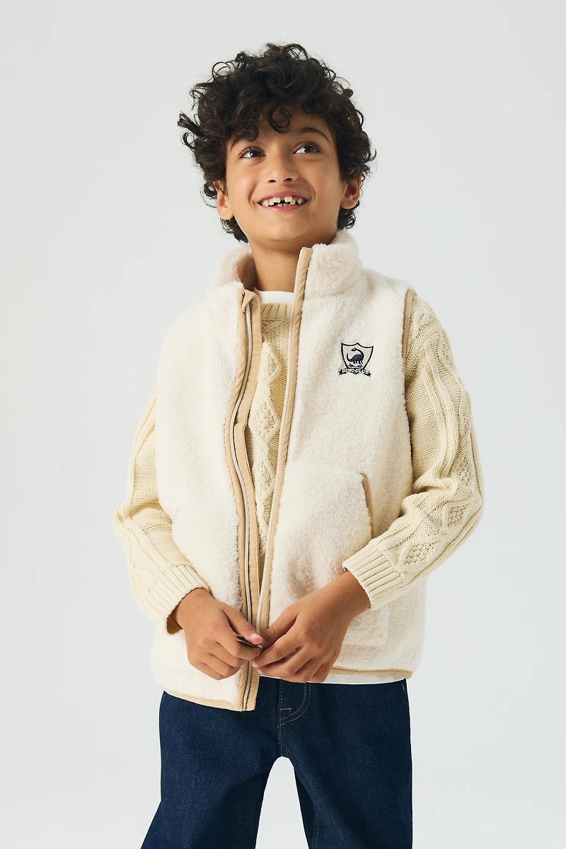 Veste sans manches en polar