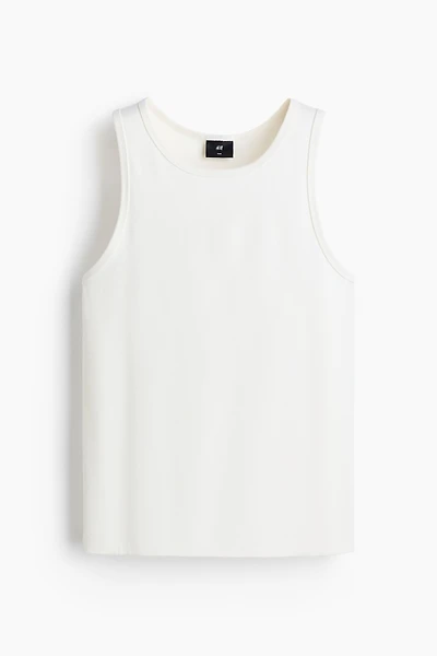 Camisole côtelée près du corps