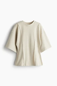 Haut ample en fin tricot