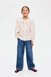 Blouse imprimée en coton