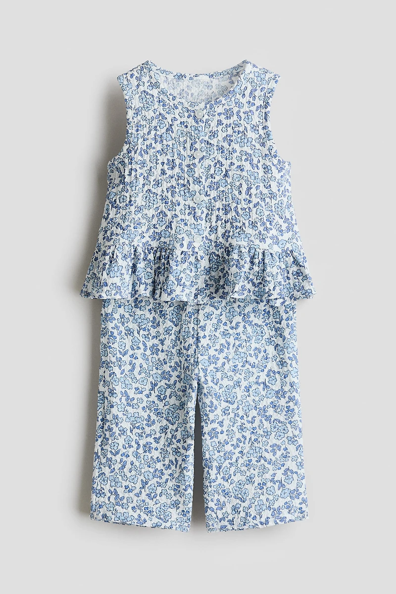 2-Piece Seersucker Set