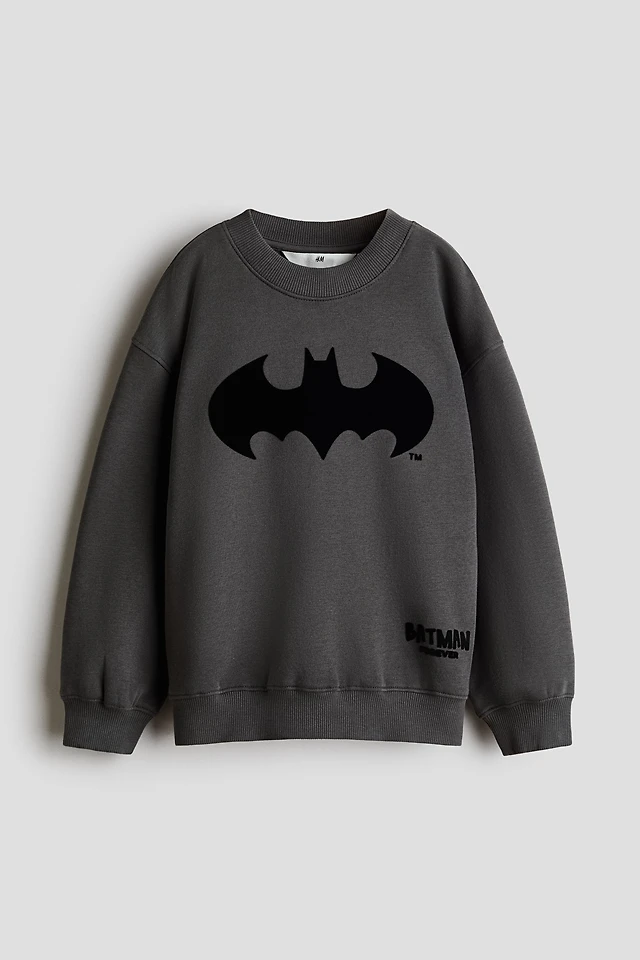 Printed Brushed-Inside Sweatshirt