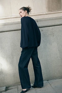 Blouse en mousseline