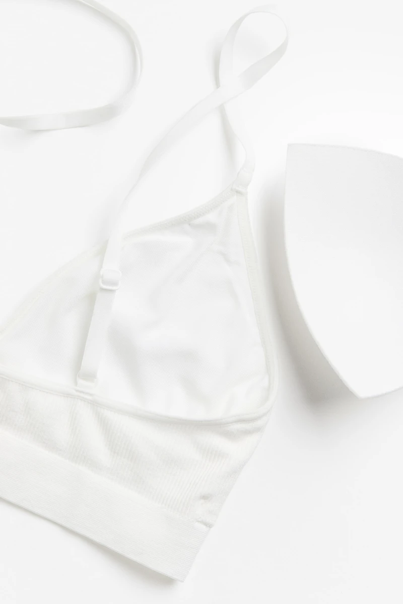 Seamless Padded Soft-cup Bra
