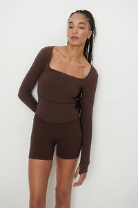 Long-Sleeved Sports Top with SoftMove™