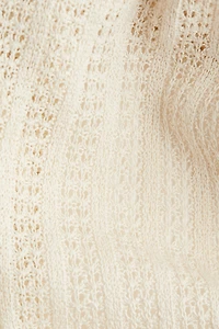 Pantalon en tricot avec cordon de serrage