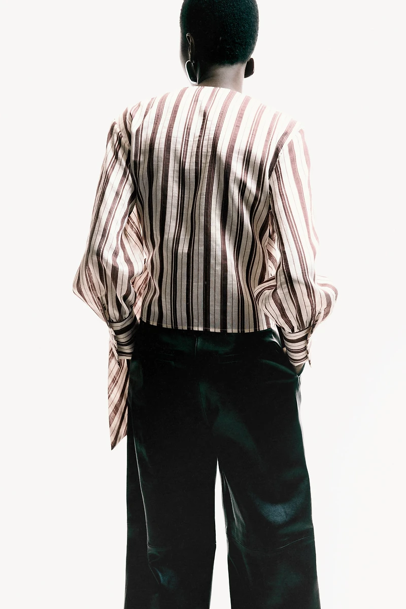 Blouse croisée