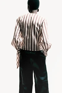 Blouse croisée