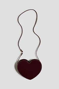 Heart-shaped Shoulder Bag