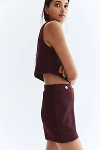 Textured-Knit Shorts