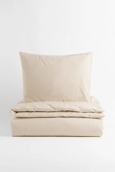 Parure de couette lit simple en coton