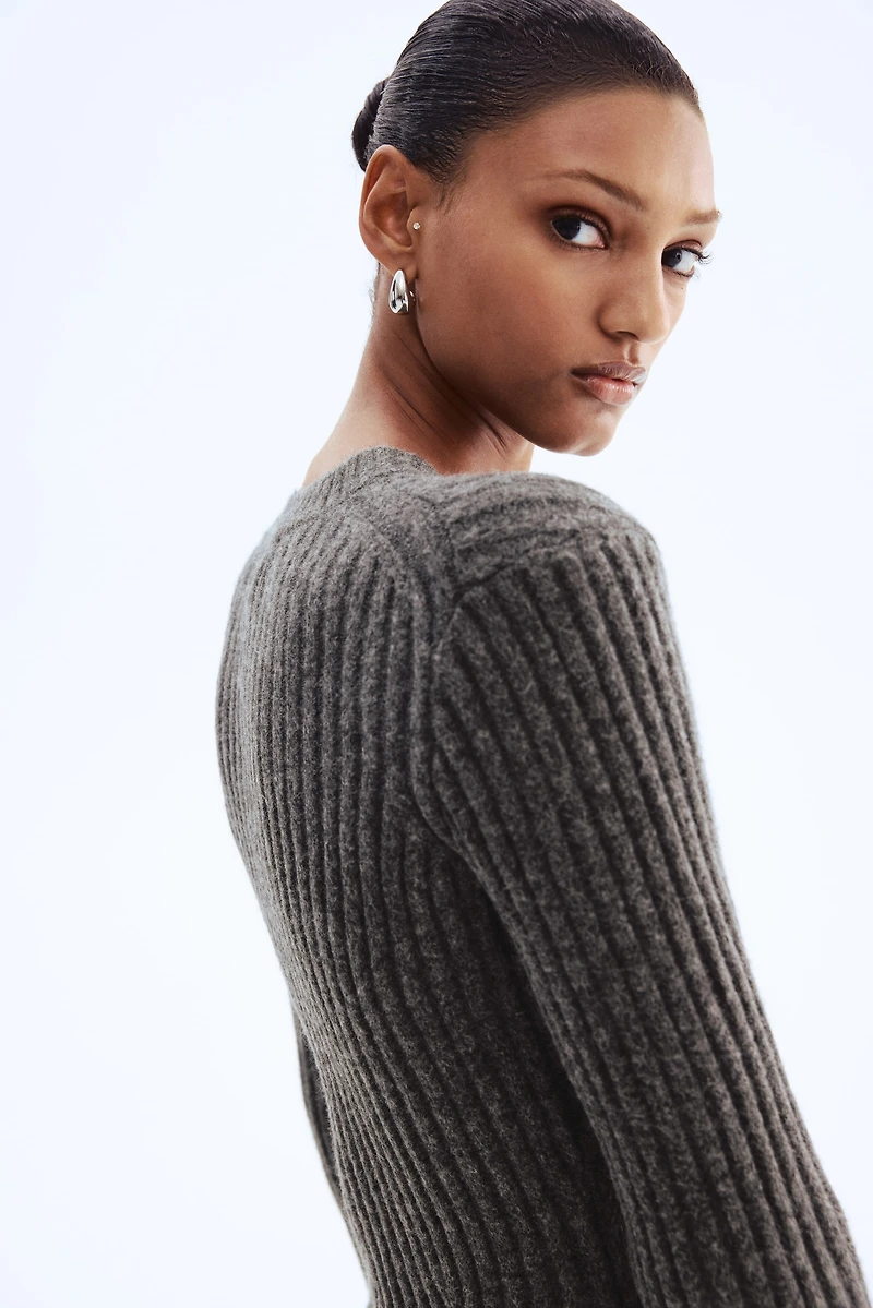 Rib-knit Dress